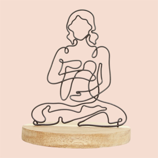 Pregnant Lotus (Meditation) Pose